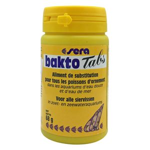 قرص ضد انگل آکواریوم سرا مدل bakto tabs وزن 68 گرم