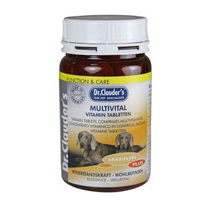 قرص مولتی ویتامین سگ دکتر کلادرز مدل multivital immune plus وزن 200 گرم