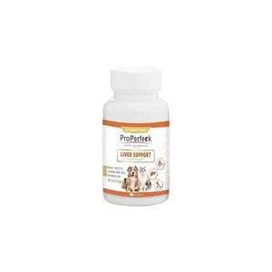 قرص مکمل سگ و گربه پروپرفک مدل liver support تقویت کبد بسته 60 عددی