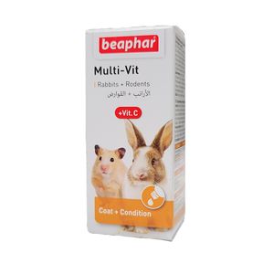 قطره مولتی ویتامین جوندگان بیفار مدل small animal حجم 20 میلی لیتر