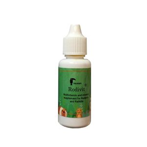 قطره مولتی ویتامین جوندگان توکان مدل rodivit وزن 60 میلی لیتر