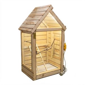 قفس پرنده مدل شیشه ای کد 40×30