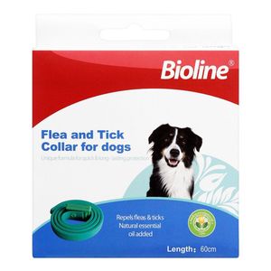 قلاده سگ بیولاین ضد کک و کنه مدل flea & tick collar وزن ۷۰ گرم