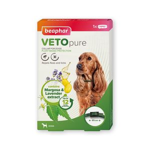 قلاده ضد کک و کنه سگ بیفار مدل vetopure flea tick collar