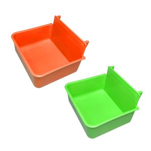 لانه پرنده مدل  آشیانه قناری چهارگوش بسته 2 عددی