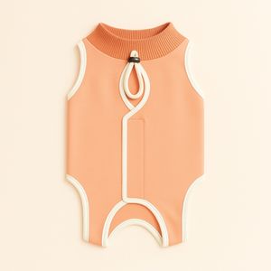 لباس ریکاوری جراحی گربه ماده مدل f38 سایز s