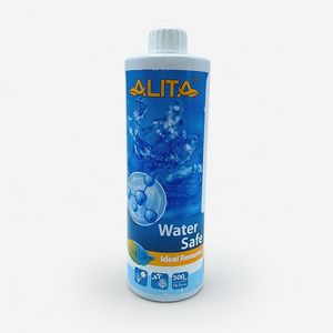 محلول آماده ساز آب آکواریوم آلیتا مدل water safe حجم 500 میلی لیتر