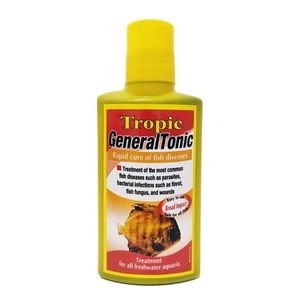 محلول آماده ساز آب آکواریوم تروپیک مدل generaltonic کد e05 حجم 250 میلی لیتر