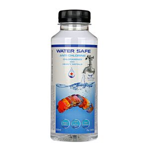 محلول آماده ساز آب آکواریوم مستر فیش مدل water safe حجم 350 میلی لیتر