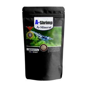 محلول آماده ساز آب آکواریوم میگو ای شریمپ مدل a mineral حجم 40 میلی لیتر