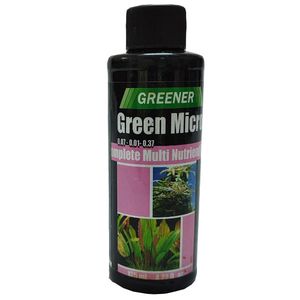 محلول آماده ساز آب آکواریوم گرینر مدل green micro حجم 125 میلی لیتر