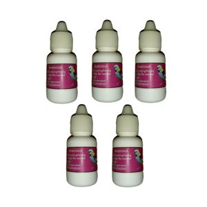 محلول افزایش تخم پرندگان زینتی آمینوسل کد 5ml حجم 5 میلی لیتر مجموعه 5 عددی