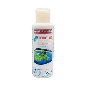محلول باکتری ساز آب آکواریوم فیش آف لند کد ۰۱۵ حجم 100 میلی لیتر
