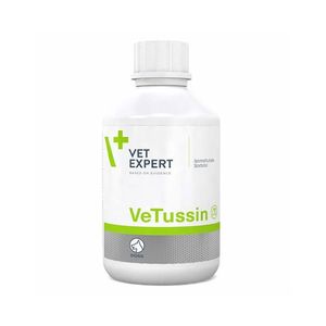محلول درمانی سگ بالغ وت اکسپرت مدل vetussin liquid مناسب سیستم تنفسی حجم 100 میلی لیتر