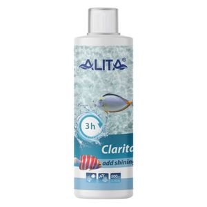محلول شفاف کننده آب آکواریوم آلیتا مدل clarita حجم 500 میلی لیتر