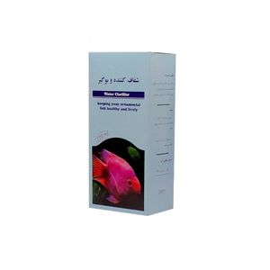 محلول شفاف کننده و بو گیر آب آکواریوم مدل mbox حجم 120 میلی لیتر
