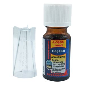 محلول ضد انگل آکواریوم سرا مدل flagellol حجم 10 میلی لیتر