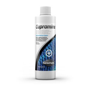 محلول ضد انگل آکواریوم سیچم مدل cupramine حجم 250 میلی لیتر