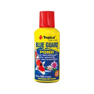 محلول ضد جلبک تروپیکال مدل blue guard pond حجم 250 میلی لیتر