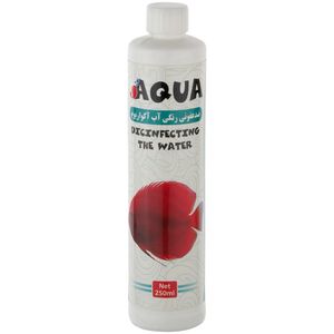 محلول ضد عفونی کننده آب آکواریوم مدل aqua حجم 250 میلی لیتر