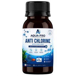 محلول ضد کلر آکواریوم آکوا پرو مدل aqua‑dechlor60 حجم 60 میلی لیتر