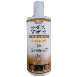 محلول ویتامین آکواریوم ایستا مدل general vitamins حجم 500 میلی لیتر