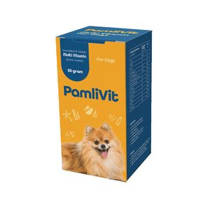 مولتی ویتامین سگ پملی مدل pamlivit وزن 50 گرم