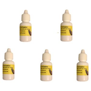 مولتی ویتامین مرغ مینا مدل golden total005 حجم 25 میلی لیتر مجموعه 5 عددی