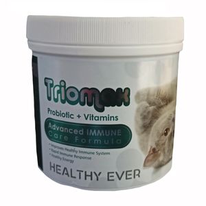 مولتی ویتامین و پروبیوتیک گربه تریومکس مدل provit_250 وزن ۲۵۰ گرم