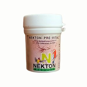 مکمل تقویتی پرندگان نکتون مدل pre vital plus وزن ۱۰ گرم