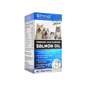 مکمل روغن سالمون سگ و گربه اویمال مدل امگا 3 وزن 250 گرم