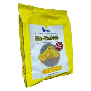 مکمل غذای پرندگان زینتی مدل bio pol وزن ۵۰۰ گرم