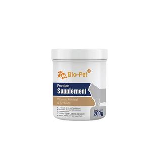 مکمل غذای گربه بایو پت پلاس مدل persian supplement وزن 200 گرم