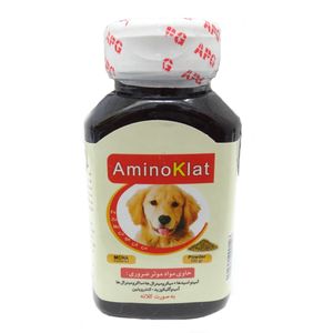 مکمل غذایی سگ آمینوکلات مقدار 100 گرم
