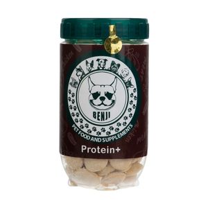 مکمل غذایی سگ بنجی مدل protein plus وزن 230 گرم