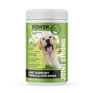مکمل مفاصل سگ کی ناین پاور مدل k9 power joint strong وزن 454 گرم