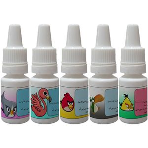 مکمل ویتامین و مینرال های ضروری جوجه مدل a+z طرح 02joje مجموعه 5 عددی