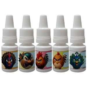 مکمل ویتامین و مینرال های ضروری پرندگان مزرعه مدل a+z طرح 03makian مجموعه 5 عددی