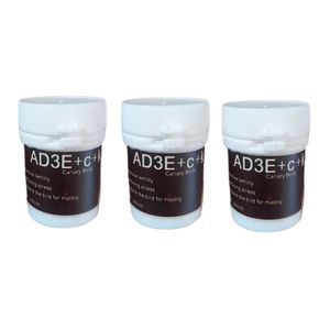مکمل پرندگان مدل adeck وزن 60 گرم مجموعه 3 عددی