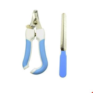 ناخن گیر و سوهان ناخن سگ و گربه مدل nail cli blu