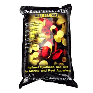 نمک آماده ساز آب آکواریوم مرینیوم مدل reef sea salt وزن 6800 گرم