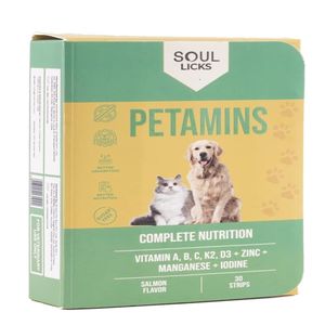 نوار مکمل سگ و گربه سول لیکس مدل petamins بسته 10 عددی