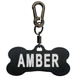 پلاک شناسایی سگ مدل amber