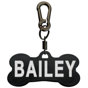 پلاک شناسایی سگ مدل bailey