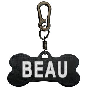 پلاک شناسایی سگ مدل beau