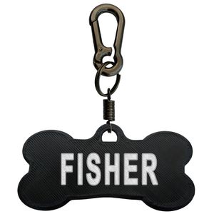 پلاک شناسایی سگ مدل fisher