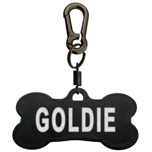 پلاک شناسایی سگ مدل goldie