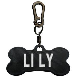پلاک شناسایی سگ مدل lily