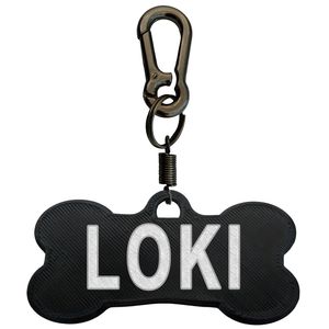 پلاک شناسایی سگ مدل loki
