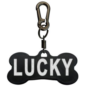 پلاک شناسایی سگ مدل lucky